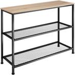 tectake Consoletafel Bristol 100x30x81cm - Industrieel licht, Huis en Inrichting, Tafels | Bijzettafels, Verzenden, Nieuw