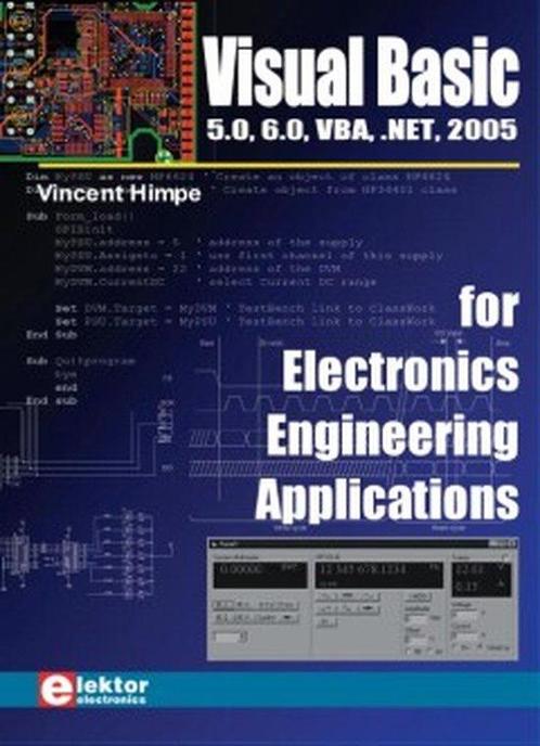 Visual Basic for Electronics Engineering Applications, Boeken, Taal | Engels, Zo goed als nieuw, Verzenden