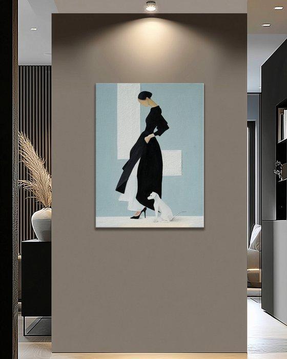 Pippo - The Pause Between, Antiek en Kunst, Kunst | Schilderijen | Modern