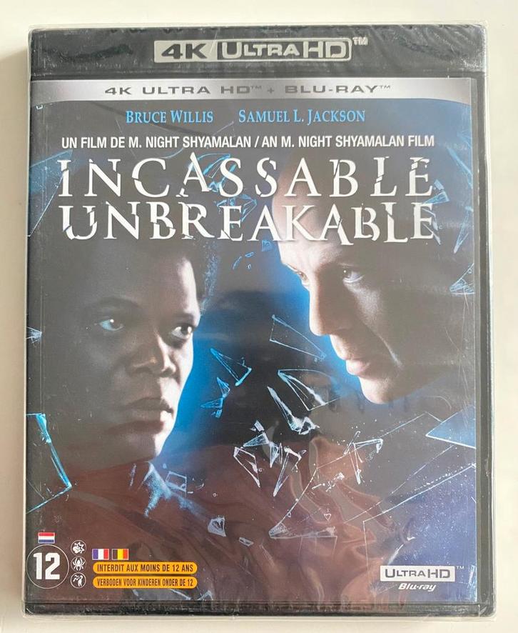 UNBREAKABLE (IN SEAL) (4K ULTRA HD + BLURAY), Cd's en Dvd's, Blu-ray, Gebruikt