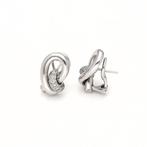 Boucles doreilles - 18 carats Or blanc -  0.12ct. tw., Nieuw