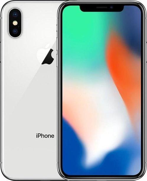 Apple iPhone X 64GB Zilver met GARANTIE & verzending, Télécoms, Téléphonie mobile | Apple iPhone, Enlèvement ou Envoi