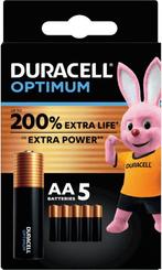Duracell Optimum AA-batterijen (5 stuks), 1,5V-alkaline b..., TV, Hi-fi & Vidéo, Verzenden