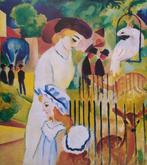 August Macke (1887-1914) (after) - Zoologischer Garten,