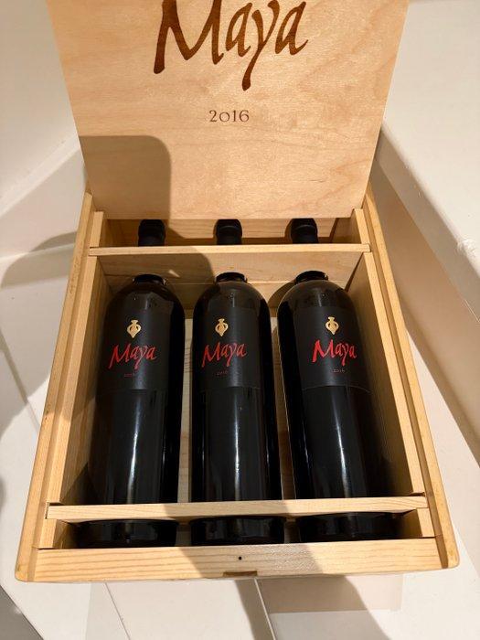 2016 Maya, Dalla Valle Vineyards - Napa Valley - 3 Flessen, Verzamelen, Wijnen