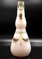 Moser & Söhne Art Nouveau Enamelled Glass Vase 1900-Vienna -, Antiek en Kunst, Antiek | Glaswerk en Kristal