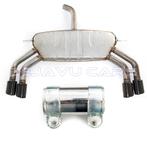 S3 Look Uitlaat systeem voor Audi A3 8V Sportback / Hatchbac, Ophalen of Verzenden