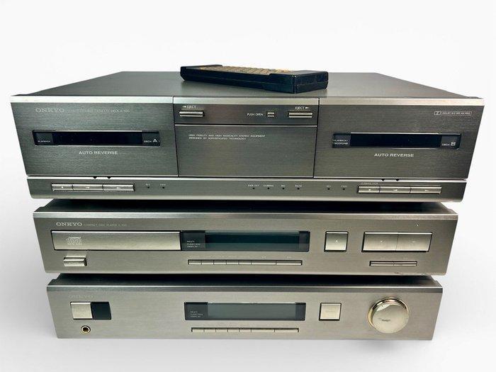 Onkyo - Cassettedeck K-100 / cd-speler C-100 / tuner, TV, Hi-fi & Vidéo, Radios