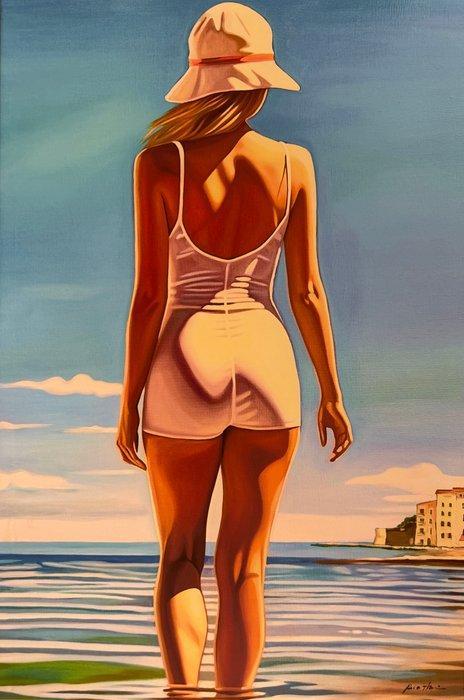 Biatturi Irina - La Ponche à St Tropez - XXL, Antiek en Kunst, Kunst | Designobjecten