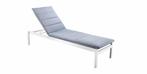 Suns Marino lounger wit SALE |, Tuin en Terras, Nieuw