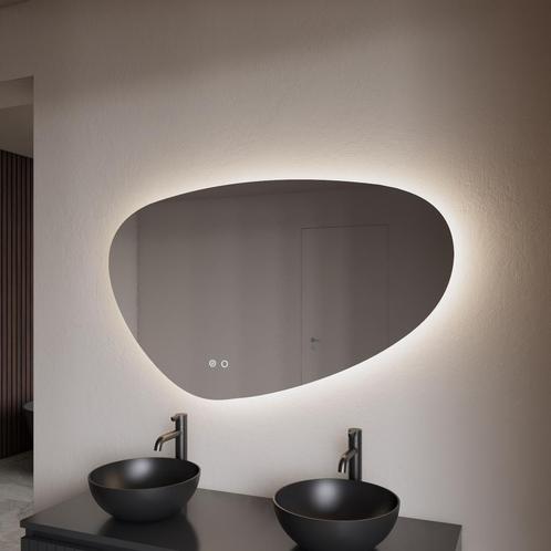 Spiegel BWS Archa Organisch LED Verlichting (ALLE MATEN), Doe-het-zelf en Bouw, Sanitair, Bad, Nieuw, Ophalen of Verzenden