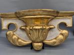 Wanddecoratie - Wandconsole – barokstijl – hout verguld en, Antiek en Kunst