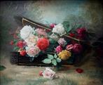 Camille Omeyer (1877-1959) - Basket of roses, Antiek en Kunst, Kunst | Schilderijen | Klassiek
