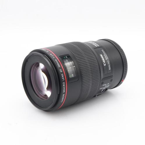 Canon EF 100mm F/2.8L USM IS Macro occasion, Audio, Tv en Foto, Foto | Lenzen en Objectieven, Zo goed als nieuw, Verzenden