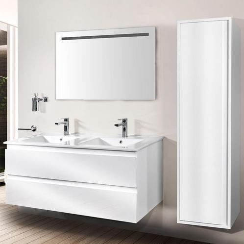 Badkamermeubelset BWS Sally 120 cm Twee Soft-Close Lades Mat, Doe-het-zelf en Bouw, Sanitair, Bad, Nieuw, Ophalen of Verzenden