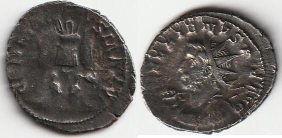 253 268 253 268 Gallienus Antoninianus R/ Germanicvs Max V, Timbres & Monnaies, Monnaies & Billets de banque | Collections, Envoi