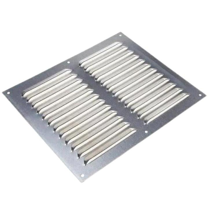 Aluminium schoepenrooster opbouw 300 x 250mm - ALU (1-3025A), Doe-het-zelf en Bouw, Ventilatie en Afzuiging, Nieuw, Verzenden