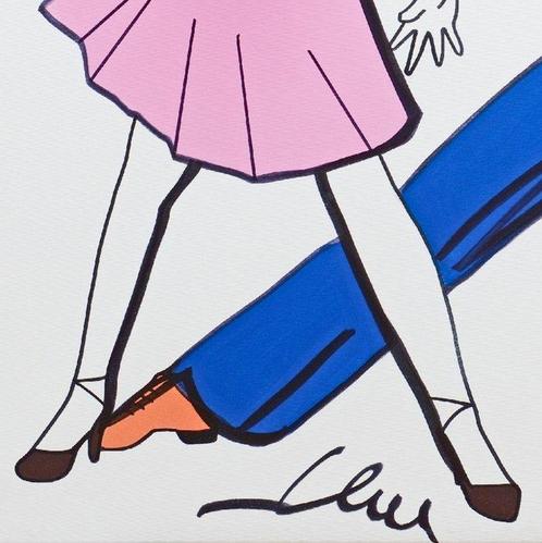 Marco Lodola (1955) - Ballerini, Antiek en Kunst, Kunst | Schilderijen | Modern
