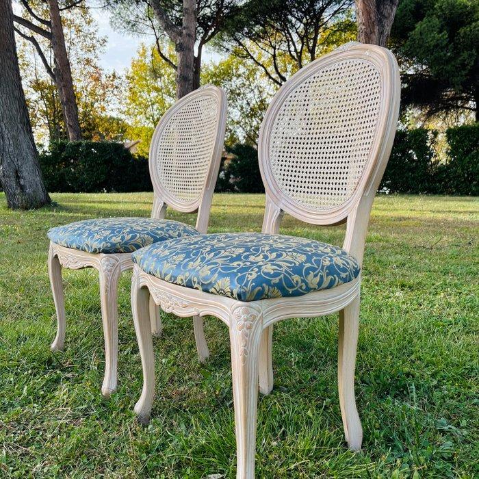 Stoel (2) - Hout, Textiel, Antiek en Kunst, Curiosa en Brocante