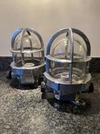 Lampe murale - Ensemble (2) pièces / fer - Lampes à cage