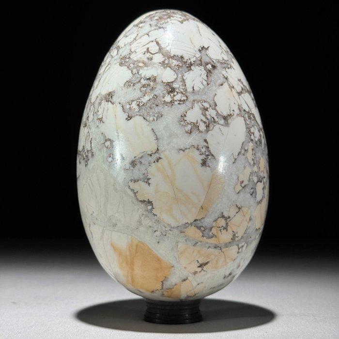 Geen bodemprijs - Prachtig paar onyx Ei- en hartvormig op, Antiek en Kunst, Kunst | Designobjecten