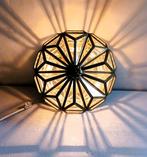 Plafondlamp - cristal en messing - Granadese stijl Ø27 cm., Antiek en Kunst