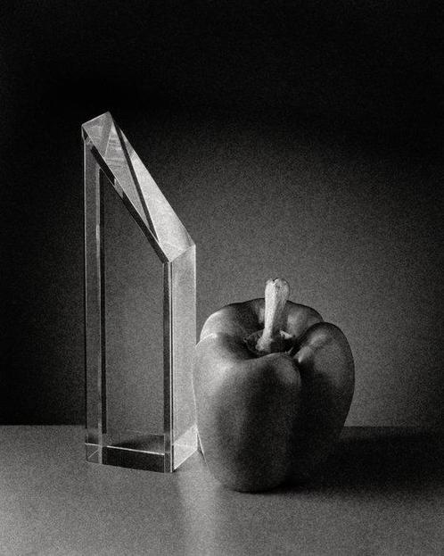 Franco Turcati - Crystal with Pepper (1977), Antiek en Kunst, Kunst | Designobjecten