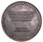 Italië. Medal 1972 EBU Film TV Market Medal 99mm Bronze