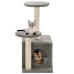 vidaXL Kattenkrabpaal met sisal krabpalen 60 cm grijs, Dieren en Toebehoren, Katten-accessoires, Verzenden, Nieuw