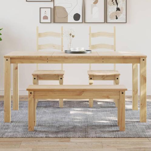 vidaXL Eettafel Panama 160x80x75 cm massief grenenhout, Maison & Meubles, Tables | Tables à manger, Envoi
