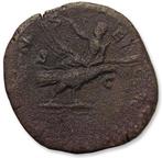Empire romain. Marcus Aurelius (AD 161-180). Sestertius Rome, Postzegels en Munten