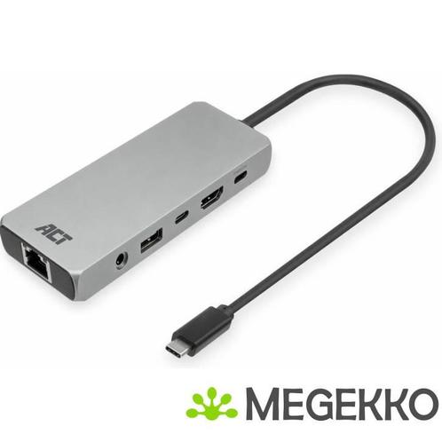 ACT AC7095 laptop dock & poortreplicator Bedraad USB 3.2 Gen, Computers en Software, Overige Computers en Software, Nieuw, Verzenden