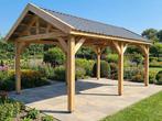 Veiling - Klassieke zadeldak overkapping  1220x410x340 cm, Tuin en Terras, Overkappingen, Nieuw