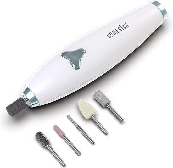 HoMedics luxe manicure en pedicure set - 6 nagelfrees bit..., Handtassen en Accessoires, Uiterlijk | Parfum, Nieuw, Verzenden
