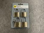Veiling - 8x Yale hangslot messing 4-pack 40mm, Services & Professionnels