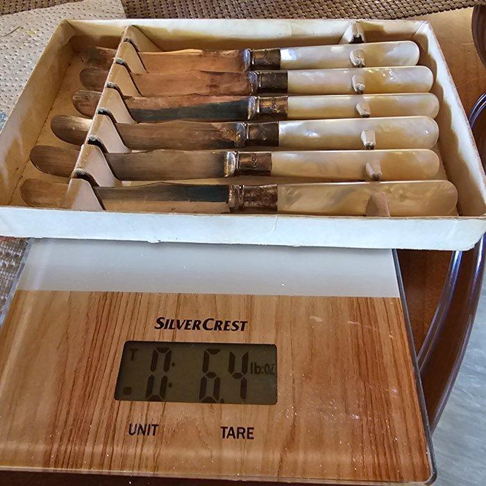 Ensemble de couteaux de table - Argent, Antiquités & Art, Antiquités | Argent & Or