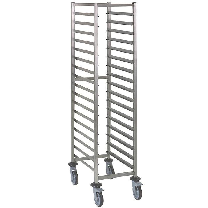Regaalwagen | RVS | 17 Etages (1/1 GN) | Wielen (Geremd) |, Zakelijke goederen, Horeca | Keukenapparatuur, Nieuw in verpakking