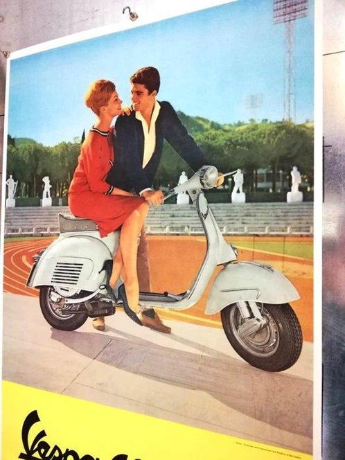Anonymous - Vespa GS, Ted Windsor al Foro Italico, Antiek en Kunst, Kunst | Tekeningen en Fotografie