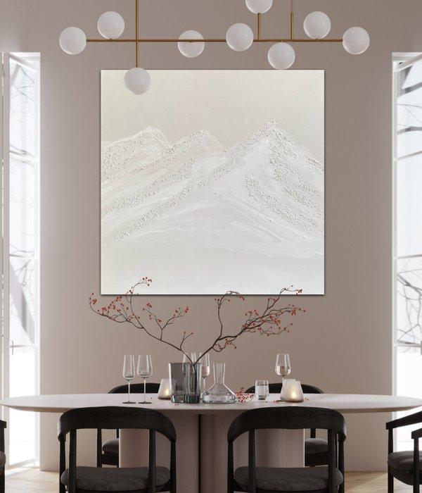 Andreea Zecheru - Essence of Light (White Peaks), Antiek en Kunst, Kunst | Schilderijen | Modern