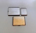 3 Art Deco - Doos - .800 zilver, .925 zilver, Vermeille