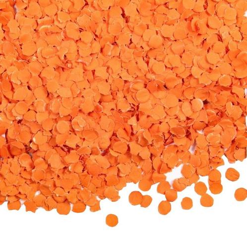 Oranje Confetti 100gr, Hobby en Vrije tijd, Feestartikelen, Nieuw, Verzenden