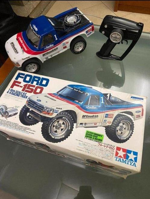 Tamiya - Camionnette miniature (4) - Tamiya Ford F-150, Hobby en Vrije tijd, Modelauto's | 1:5 tot 1:12