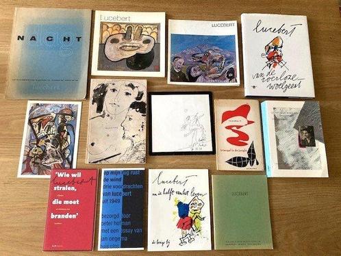 Lucebert - Lot met 12 bundels, catalogi etc. (overwegend in, Antiek en Kunst, Antiek | Boeken en Manuscripten