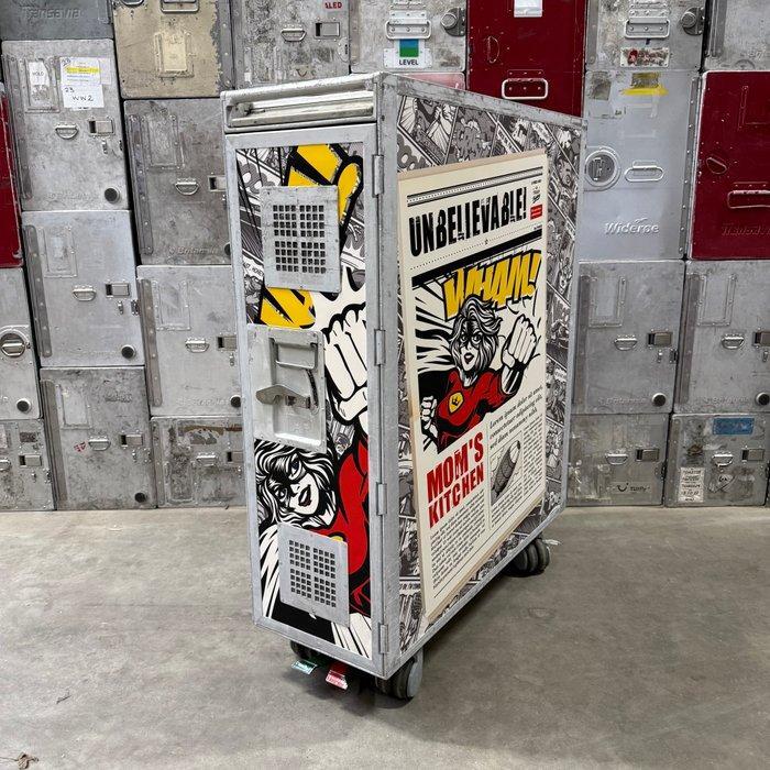 Driessen - Chariots de compagnies aériennes - Chariot, Antiek en Kunst, Antiek | Wandborden en Tegels