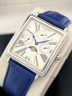 Frédérique Constant - Triple Date Moon Phase Carree -, Handtassen en Accessoires, Nieuw