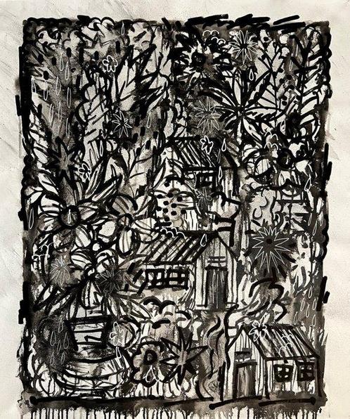 Nuno Barbedo (1983) - Proudly my town, Antiek en Kunst, Kunst | Schilderijen | Modern