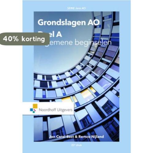Grondslagen administratieve organisatie: deel A Algemene, Boeken, Economie, Management en Marketing, Gelezen, Verzenden