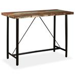 Table de bar Bois massif de récupération 150 x 70 x 107 cm, Maison & Meubles, Verzenden