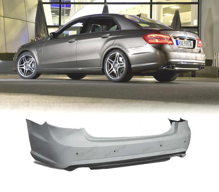 PARE-CHOCS ARRIÈRE MERCEDES CLASSE E W212 09-13 LOOK AMG PDC, Auto-onderdelen, Carrosserie, Verzenden