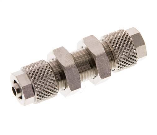 6x4 Laiton nickele Raccord droit à emboîter Cloison [2, Bricolage & Construction, Bricolage & Rénovation Autre, Envoi